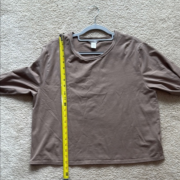 Athleta Brown Long Sleeve Top - Picture 9 of 10